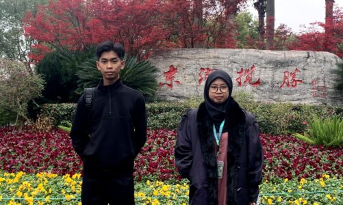 Jelajahi China, 2 Siswa SMA Khadijah Ikuti Mandarin Winter Camp 2023